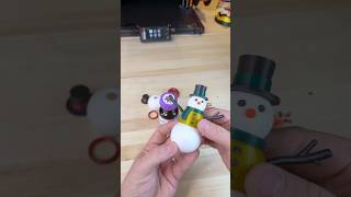 Articulated Snowman Fidget  3D Printing Ideas [upl. by Alyssa]