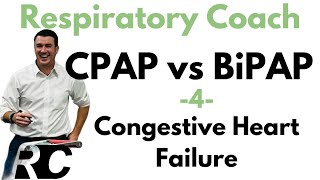 Respiratory Therapy  CPAP vs NIV in Congestive Heart Failure [upl. by Schenck]