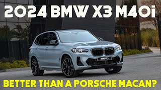 2024 BMW X3 M40i  The Perfect Medium SUV [upl. by Nahta]