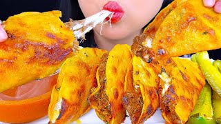 ASMR MUKBANG  Cheesy Birria Tacos Quesabirria Dipped In Consommé  Eating Sounds  ASMR Phan [upl. by Hsetim]