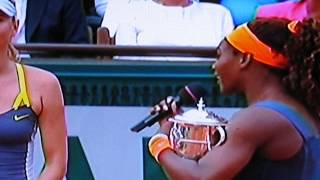 Serena Williams speaks French [upl. by Lana]