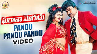 Pandu Pandu Pandu Full Song  Gharana Mogudu Telugu Movie  Chiranjeevi  Nagma  Mango Music [upl. by Mellie]