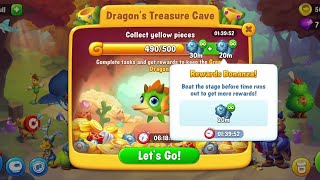 Fishdom Level 6237 Got 30m  20m from Dragons Treasure Cave [upl. by Annaiv]