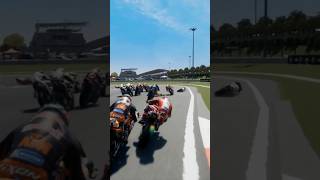 Live crash at Sepang circuit 😲 [upl. by Millwater]