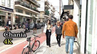 Discover the coolest things to do in Chania  4K Walking Tour [upl. by Aristotle]