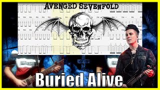 Avenged Sevenfold Buried Alive Guitar Cover With Tab [upl. by Iglesias]