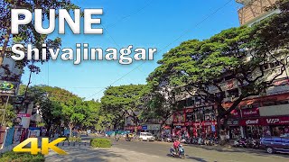 Half Forest Half City  Shivajinagar neighborhood in Pune  India【4K  60fps】🇮🇳 [upl. by Glassco268]