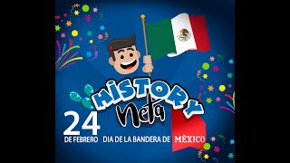 24 DE FEBRERO DIA DE LA BANDERA DE MEXICO \ WALKING ANIMACION [upl. by Disharoon212]