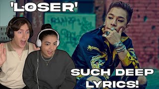 Showing My Music Producer Husband BIGBANG  LOSER MV With Subtitles │ Couple React to BIGBANG [upl. by Chita]