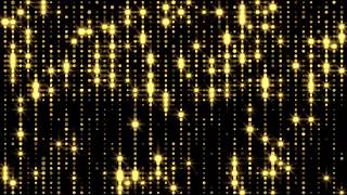 Sparkling Golden Yellow Light Wall  Free Animated Background VJ Motion Graphics  HD [upl. by Mills]