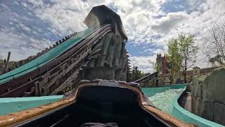 Tiroler Wildwasserbahn Europa Park onride POV [upl. by Scevour436]