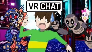 FNAF in VR is Terrifying Security Breach VRchat RP VRtale Chara [upl. by Emmerich600]