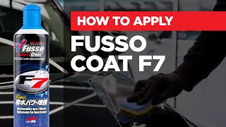 Soft99  How to apply Fusso Coat F7 [upl. by Atsedom414]