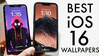 The BEST iOS 16 Lock Screen Wallpapers [upl. by Tdnarb]