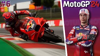 MotoGP 24 Carrière 6  Problèmes techniques nooon   Catalunya PS6 [upl. by Perkin898]