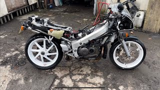 Honda VFR400 NC30 re assembly and fire up [upl. by Idelle]