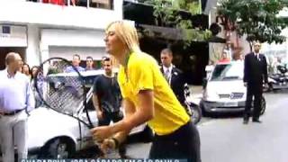 Sharapova no Brasil [upl. by Jari651]