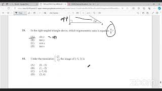 CXC MATHS PAPER 1 MULTIPLE CHOICE 2024 [upl. by Bolling371]