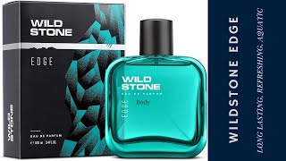 WILD STONE EDGE LONGLASTING AQUATIC PERFUME FOR MEN UNBOXING [upl. by Anirbac]