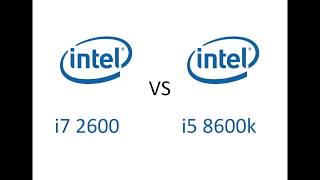 i7 2600 VS i5 8600k is it worth to upgrade [upl. by Akemihs]