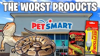 Petsmart Supplies Terrible for Reptiles [upl. by Netsirt164]