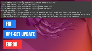 Fixing Repository Errors in Ubuntu and Linux Mint  apt update Issues Resolved [upl. by Stormi]