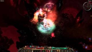 Grim Dawn Pyromancer vs SharZul Harbinger of Chaos [upl. by Myriam]