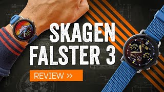 Skagen Falster 3 Review The Classy Way To Wear OS [upl. by Eeima]