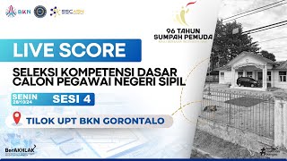 LIVE SCORE SKD CPNS 2024  Senin 28102024  SESI 4 [upl. by Rebmak891]