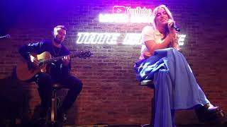 Tate McRae  exes acoustic live at Youtube Music Nights in Lafayette London [upl. by Moyer]