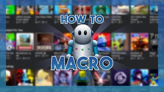 Tutorial How to INSTALL  USE Macro Recorder [upl. by Kevan]