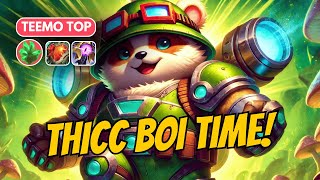 Tankmo and we get THICC  Teemo Top [upl. by Aihsekin]