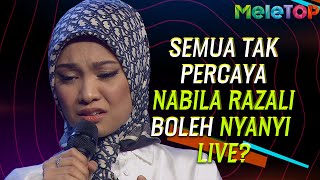 Semua tak percaya Nabila Razali boleh nyanyi live Korang silap Wajib tengok persembahan ni [upl. by Wilma]