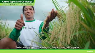 Ortiva Top Fungicide Testimonial Video of Mindanao Champion Joelo Talaman of Tulunan Cotabato [upl. by Foah]