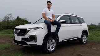 MG Hector Shine Real Life Review  Sunroof Crazy India [upl. by Hallock606]