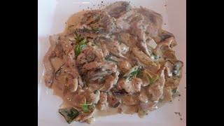 Pork Stroganoff recipe PORK STROGANOFF RECIPE MADE EASY [upl. by Bazar]