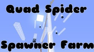 Quad Spider Spawner Farm ProtoTech SMP 28 [upl. by Aillemac347]