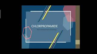 Chlorpropamide Obat Yang Bekerja Pada Enzim [upl. by Grados941]