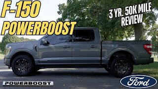 Ford F150 PowerBoost Review 3 Years 50000 Miles Later – Is this the best F150 You can buy [upl. by Nymrak]