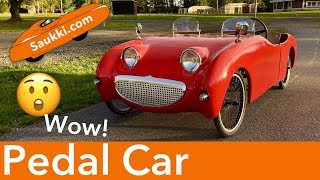 Testing Awesome Pedal Car [upl. by Wellesley552]