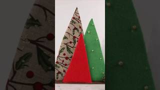 DIY Felt Christmas Tree Decor 🎄 christmascrafts christmasdiydecor [upl. by Severen195]