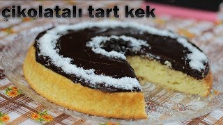 çikolatalı tart kek tarifiçikolatalı tart kek nasıl yapılır [upl. by Htebizile159]