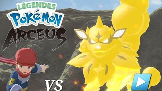 Légendes Pokémon Arceus GAMEPLAY ▶️  VS ARCANIN LE ROI DE LÎLE 🔥⚡️🔥 NIVEAU DIFFICILE [upl. by Glick]