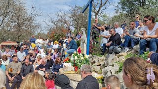 Medjugorje apparizione 18 marzo 2024 in attesa del messaggio [upl. by Codding]