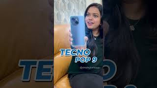 How Good Can a ₹6500 Smartphone Be Meet Tecno Pop 9 LiveLimitless TECNOPOP9 TECNOMobile [upl. by Anetta135]