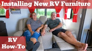 How To Install New Rv Recliners In Your Rv Easily [upl. by Su]