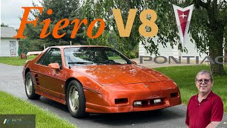 Pontiac Fiero V8 A CrateEngined Beast  Collections [upl. by Alusru575]