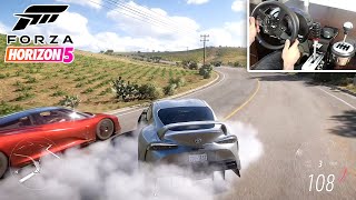 Drifting in Forza Horizon 5 with a Supra [upl. by Madison326]