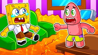 Roblox FLOOR IS LAVA With SpongeBob amp Patrick [upl. by Tyne]