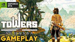 TOWERS OF AGHASBA New Gameplay Demo 15 Minutes 4K [upl. by Anoif]